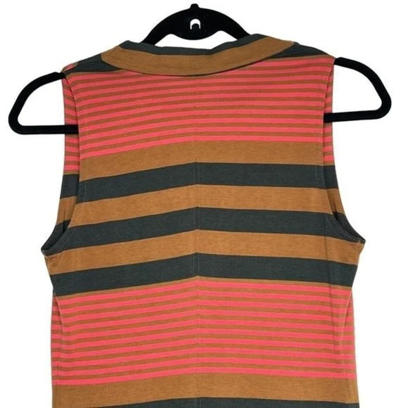 Patagonia Kamala Striped Sleeveless Dress Cowl Neck Size XS - Picture 4 of 6